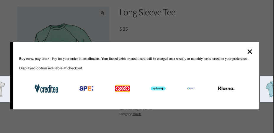 Product Detail widget Theme 1 info overlay